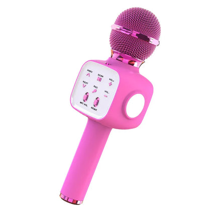 Microphone for Kids Child Microphones Wireless Bluetooth Karaoke Microphone Boys Girls Gift Birthday Thanksgiving Christmas