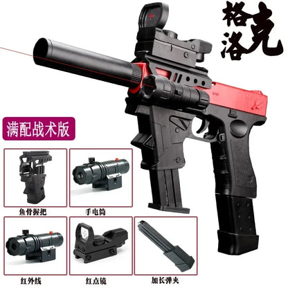 2025 gift shell soft shotgun M1911 children's toy gun bullet simulation boy's toy