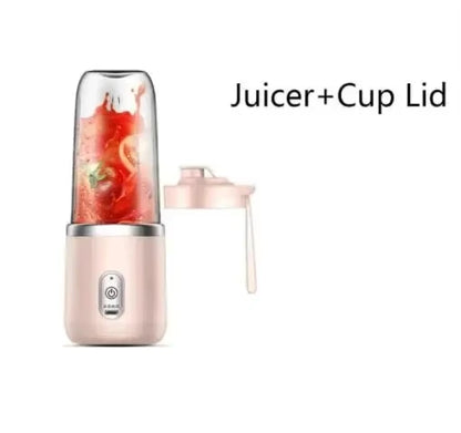 USB Personal Mini Juicer Cup Handheld Travel Blender Portable Single Double Cup for Water Bottles