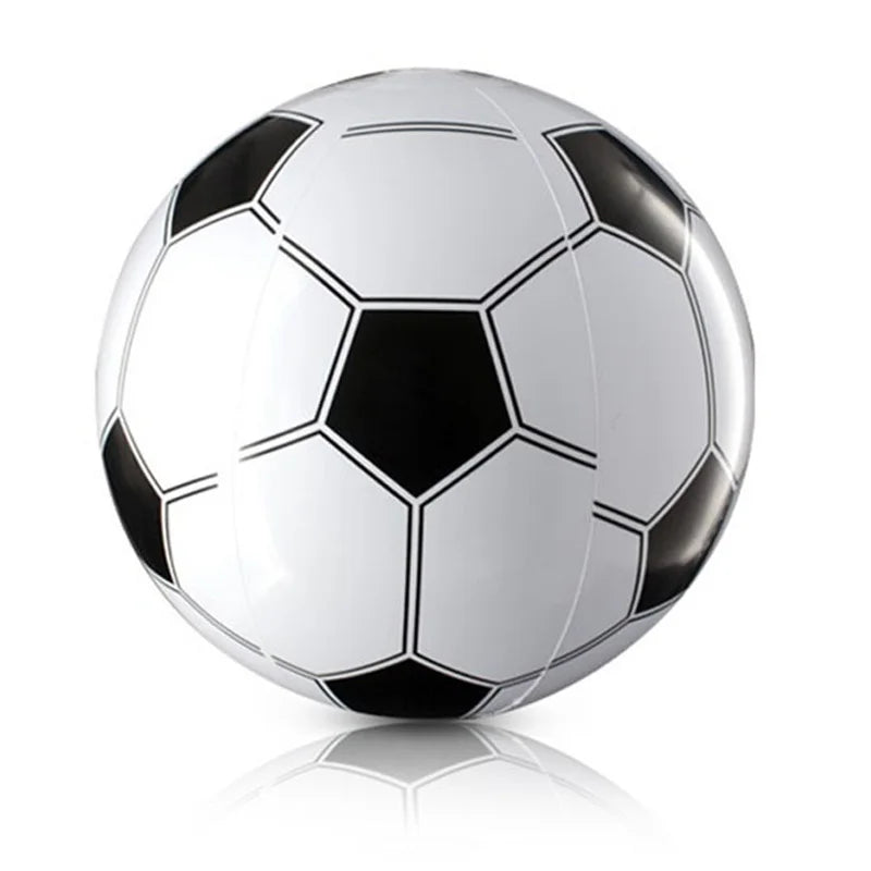 1pc Inflatable Beach Ball Football Soccer Ball for Summer Swimming Pool Party Favor Game for Boys Girls