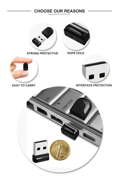 USB Flash Drive 4GB 8GB 16GB 32GB Pen Drive 64GB 128GB USB Flash Pendrive Memory USB Stick флешка usb cle usb disk with key ring