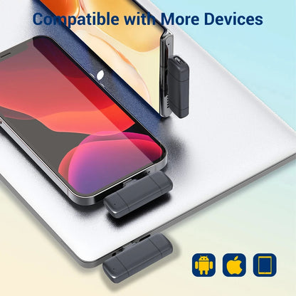 Portable Bluetooth Microphone K6 Wireless Lapel Microphone Speaker DJ MIC Gamer Gaming Phone Interview Youtube Live Streaming