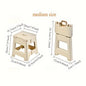 Portable Folding Stool Capacity Compact Camping Seat | Lightweight for Fishing Hiking Outdoor Events Subway Bus Commuting