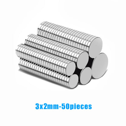 Super Powerful Magnet Strong Magnet Round Small Magnet for decoration, Fridge, DIY, Office, 3x1,3x2,4x1,4x2,5x2,5x3,6x2,8x2,10x2