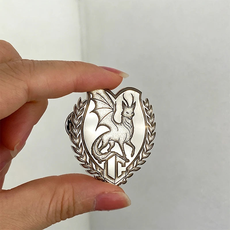 Stainless Steel Your Logo Photo Customized Pins Badges Personnalisable Portrait Picture Custom Pin Chest Studs for Bag Clothing