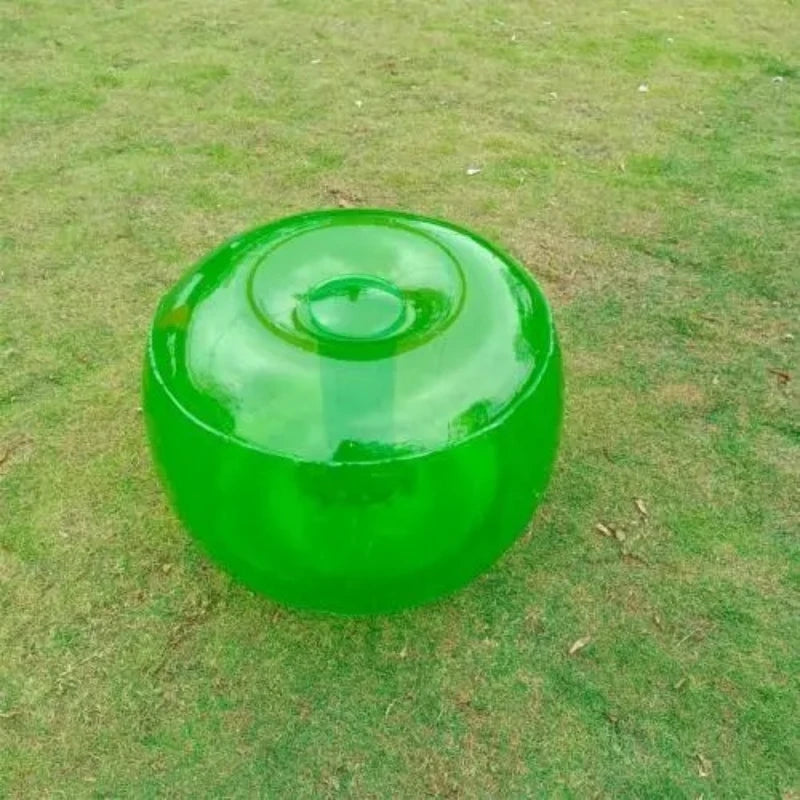 Outdoor Inflatable Stool Footstool Air Chair Inflatable Small Sofa Household Car Portable Stool Transparent Series Chairs