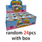 New 1-24pcs Glitter Dumpling Glitter Dumpling Squishy with Box Dumplings Sensory Squeeze Toy for Stress Relief