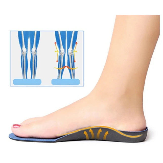 Professional Orthotic insoles EVA Adult Flat Foot Arch Support Orthopedic Insoles Shoe Cushion Insert feet Health Care foot Tool