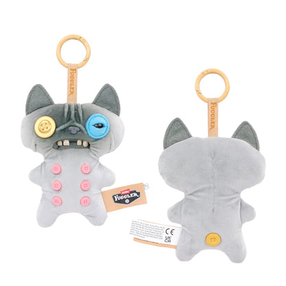 Fuggler Alley Cats Care-Bears Fugg Plush Toys Nuggets Keychain Funny Ugly Tooth Monster Bag Charm Dolls Backpack Decor Bagged