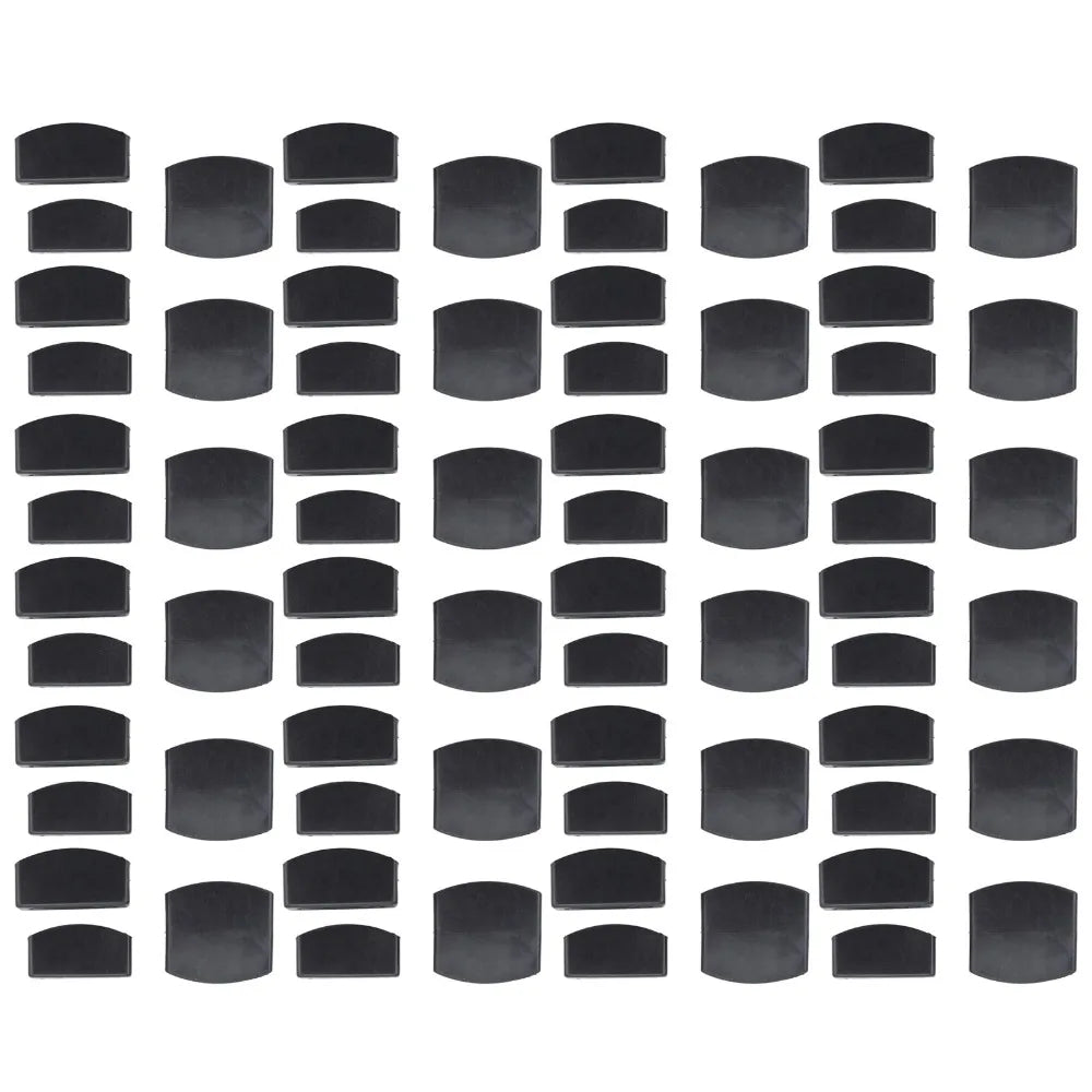 72Pcs Inner diameter 55*9mm Bed Slat Connector Plastic 72 pieces per pack Plastic Mounting Clip Stable fixing effect