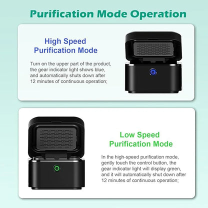 Multifuntional Ashtray Air Purifier Smokless  Smoke Removing ,USB Chargeable Smokeless Ashtray Indoor,Outdoor,Home,Office
