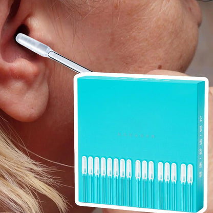 Reusable Earwax Removal Swabs Sticky Ear Cleaning Stick Adhesive Ear PickSoft Ear Cleaning Tools for Gentle Care for All Ages