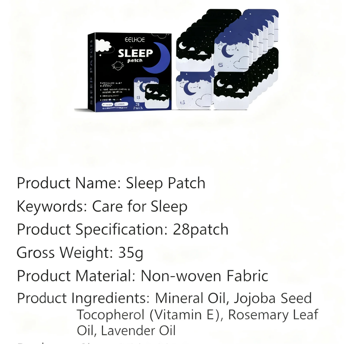 Sleep Aid Patch Improve Sleeping Quality Sleeping Aid Apnea Device Patches Relieve Irritability Insomnia Anxiety