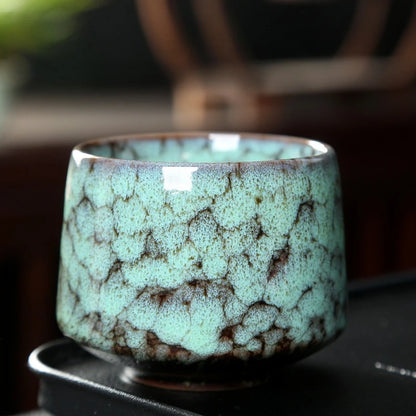 Laysda Vintage Coffee Mug 200ml ceramics Tea cup Japanese-style cafes Drinkware Stoneware Espresso for Restaurants Hotels