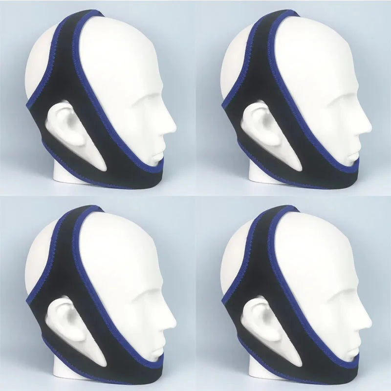 1/2/3/4Pcs Anti Snoring Chin Strap Sleep Apnea Jaw Solution for Women Men Face V Shaper Sleeping Aid Tools Health Care