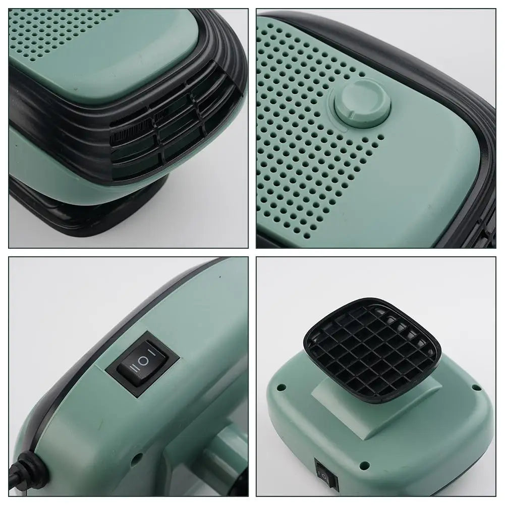 Car Winter Fast Heating 120w Electric Heated Fan Auto Windshield Defogging Heating Cooling Truck RV SUV Travel Camper Tools