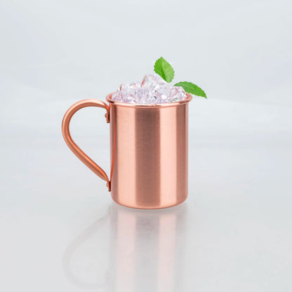 100% Copper Moscow Mule Mug 1/2/3/4PCS Durable Coppery Beer Mugs Coffee Mug Milk Cup Pure Copper Bar Cup Drinkware