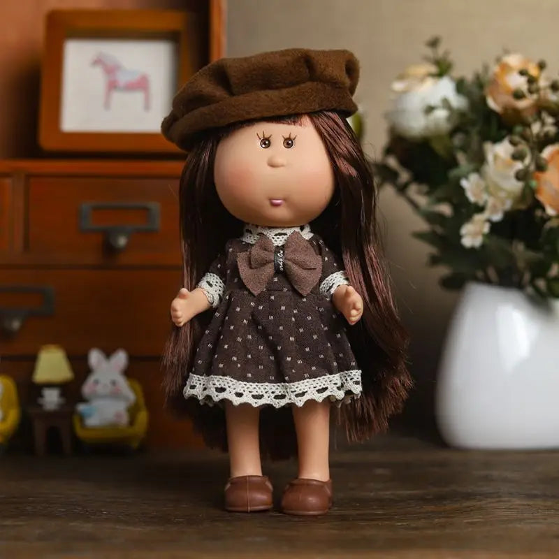 24Cm for Spanish Mia Potato Doll Clothes Ins Style Fashion Outfits Shoes Hair Accessories Dress Up Costumes for Kids Collectors