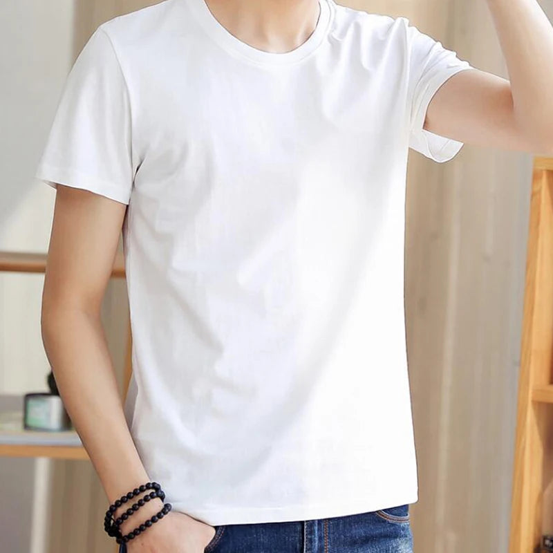 Diy Add Your Own Custom Text Name Men's T Shirt Casual Dress High Quality Mens T-shirt 5xL Personalized Message Band Tshirts
