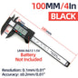 Electronic Pachometer Digital Caliper Vernier Calipers Micrometer Ruler Carbon Fibre Plastic Gauge Measuring Tools Instrument