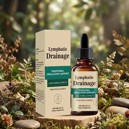 Natural Lymphatic Drainage Drops, Herbal Extracts for Circulatory Support, Relief Swelling Bloating Immunity Stillingia Wellness