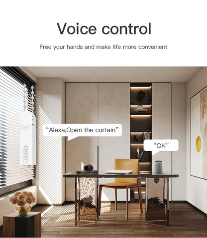 Smart Blind Motor USB Wifi Automatic Electric Roller Shutter Shadows for Tuya App Control Lifting Curtain Opening Closing Driver