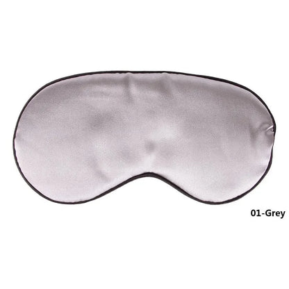 1Pc Pure Silk Sleep Natural Sleeping Eye Mask Eye Shade Cover Shade Eye Patch Women Men Soft Portable Blindfold Travel