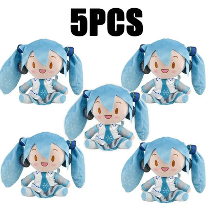 2026 NEW 20cm Japanese Anime Plush Stuffed Toy Hatsune Miku Plush Doll Soft Pillow Future Doll Cute Christmas Gift For Children