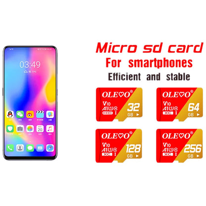 Extreme PRO Card 64GB 128GB 256GB A1 Class 10 UHS-I U1 Max Speed Reading 170MB/s V10 32GB A1 Micro TF SD Card Memory Card