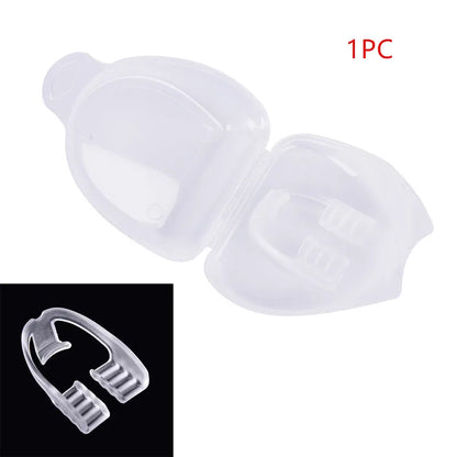 2pcs Anti-grinding Braces Bruxism Mouth Guard Splint Dental Sleep Aid Braces Teeth Retainer Sleeping Snoring Mouth Guard