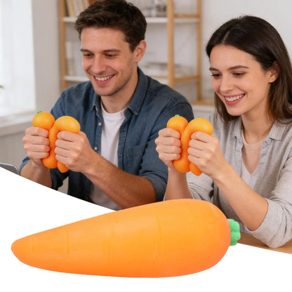 Carrot Vegetable Stress Toy Sensory Toys Squishy Stress Reliefing Pinch Toy Fidget Decompression Sensory Toy for  Adult Gift