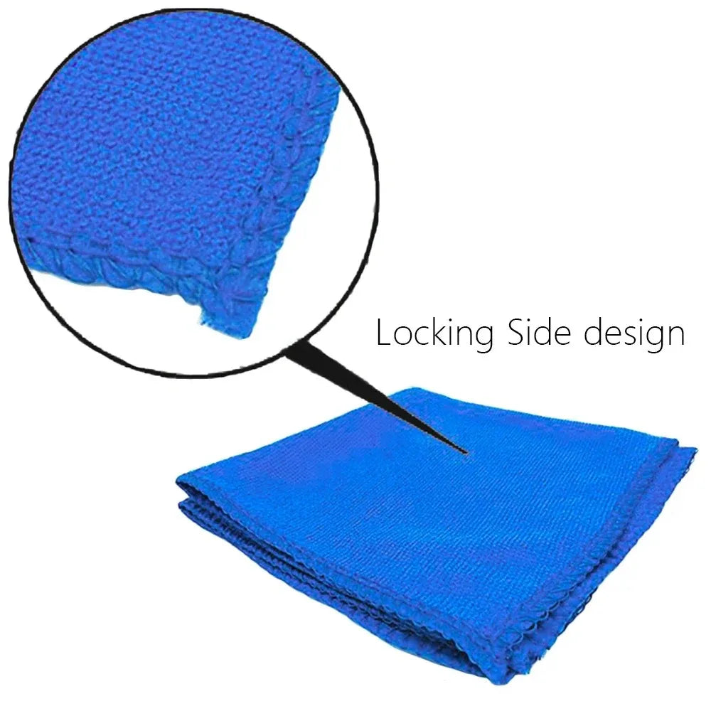 30x60cm Microfiber Cleaning Towel - Super Absorbent Lint-Free Scratch-Free Cloth for Car Washing and Home Use