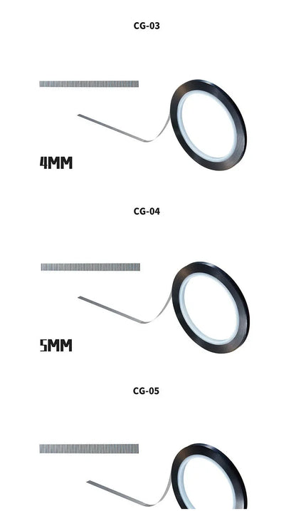 DSPIAE CG Series Carving Guide Tape for Gundam Model Building Tools Carving Hard Edge Tape Model Plastic DIY Hobby Craft Tools