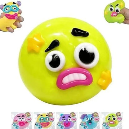 New-1Pcs Soft Moldable Cute Slow Rise Squeeze Toys New Smushers Curiosities Dog Face Swap Toy Relaxing Sensory