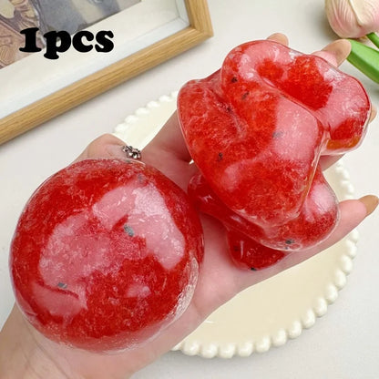 Vaseline Shasha Noisy Ball Watermelon Potato Kiwi Slushy Fidget Toy Asmr Squeeze Moldable Anxiety Relief Portable Decompression