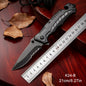 Multi functional and convenient folding knife EDC pocket knife fruit knife, suitable for outdoor survival camping and fishing