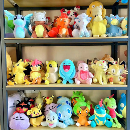 20cm Pokemon Mimikyu Blastoise Charizard Plush Toy Cute Chespin Chimchar Ursaring Doll Cartoon Horsea Seel Gifts for Children
