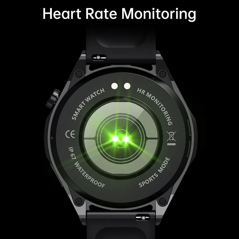 LIGE NFC 2026 New Ultra Military Smart Watch Men 1.32" IPS IP67 Waterproof ECG Smartwatch   For iOS Android Sports Smart Watches