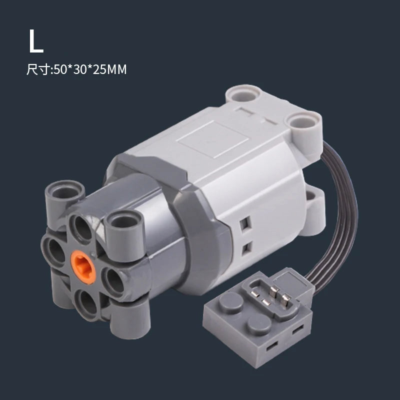 New Technical Motor Parts Building Blocks Power Function PF Model Sets Compatible Tarin Accessories MOC High-tech Bricks