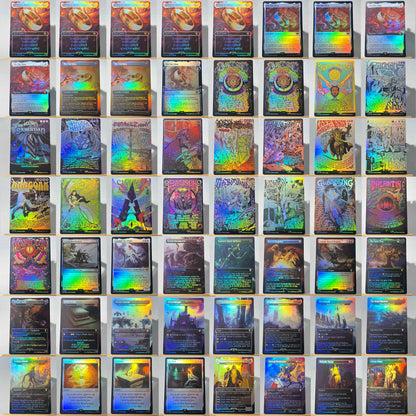 LTR FOIL3-01 Tcg proxy magic cards The One Ring Dawn of a New Age Shadow of the Enemy Hew the Entwood gather