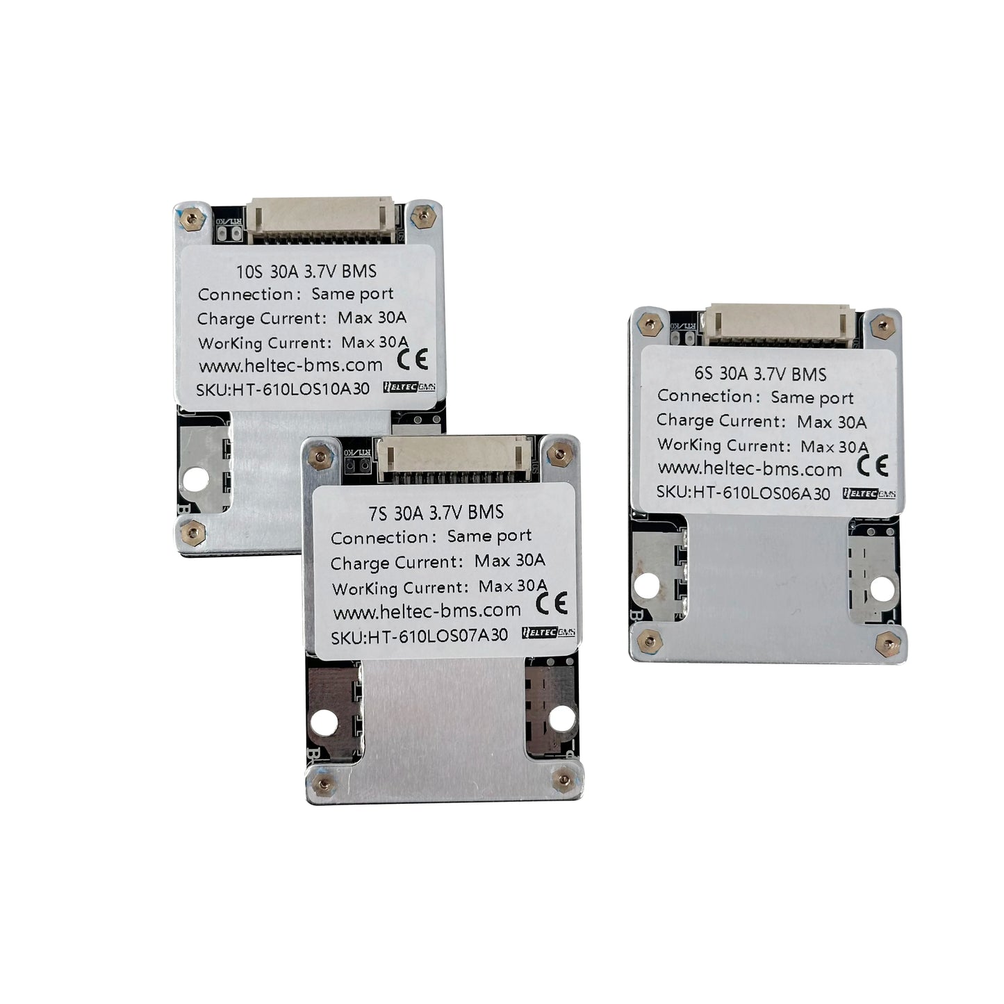 Heltec bms 10s 36v 30a 60a 6S 7S BMS 24V with balanced lithium battery protetcion board for eletronic tools/wheelchair/vehicle