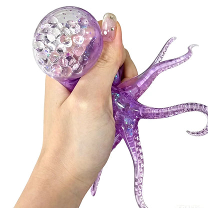 NEW 4 Styles Jellyfish Octopus Stress Balls for Kids Adults Squeeze Balls Sensory Fidget Toy Squishy Toys