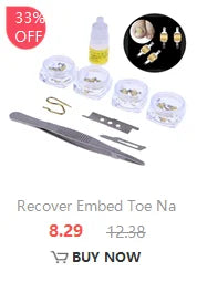 2/6/12Pc Ingrown Toenail Toe Correction Stickers Nail Art Foot Patches Feet Care Paronychia Treatment Recover Pedicure Foot Tool
