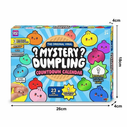 Soft Mystery Dumpling Advent Calendar Slow Resilience Anxiety Relief 24-Day Countdown Calendar Fidget Decompression blind boxes