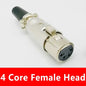 5/20Pcs Japan Style 3/4/5 Pin XLR Male XLR Female Converter  XLR Microphone Audio Cable Metal Cannon Plug Connector Amplifier
