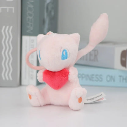 Pokemon Plush Keychain Anime Jigglypuff Gengar Sprigatito Urchin Mimikyu Sylveon Mew Umbreon Rowlet Stuffed Plushies Toys Gifts