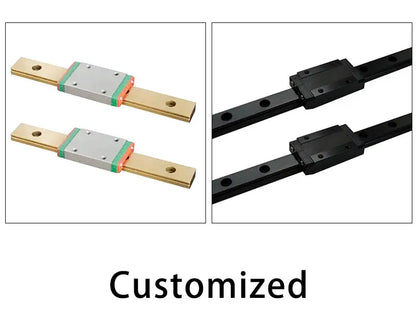 KGT MGN7H MGN9H MGN12H MGN15H RoHS L from100mm to 1000mm miniature linear guide rail slide carriage 3D Printer part MGN12C CNC