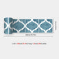 10x200cm Baseboard Sticker Moroccan Mosaic Tile Style Wall Border Sticker DIY Kitchen Bathroom Decoration Waistline Wall Sticker