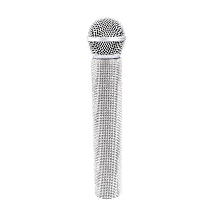 Children's Microphone Simulation Mic Model Media Interview Props Microphone Toys Educational For Kids Eloquence Performance Mic