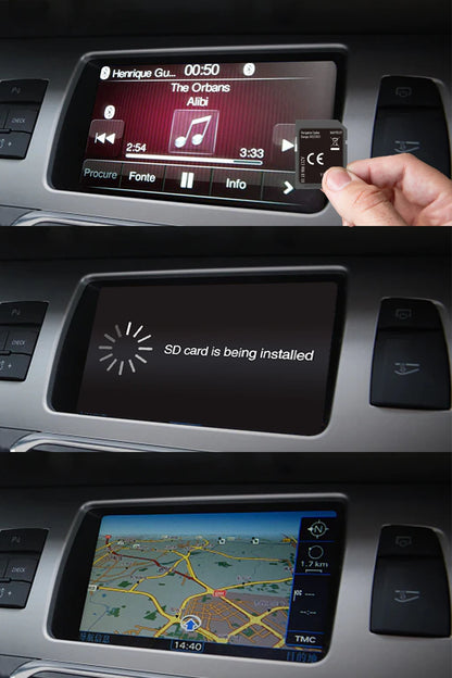 Navi 2026 Map Europe Memory Card Navigation System 6P0 MIB2 SD Compatible for Seat Ibiza Leon Ateca Toledo Alhambra Sat Nav